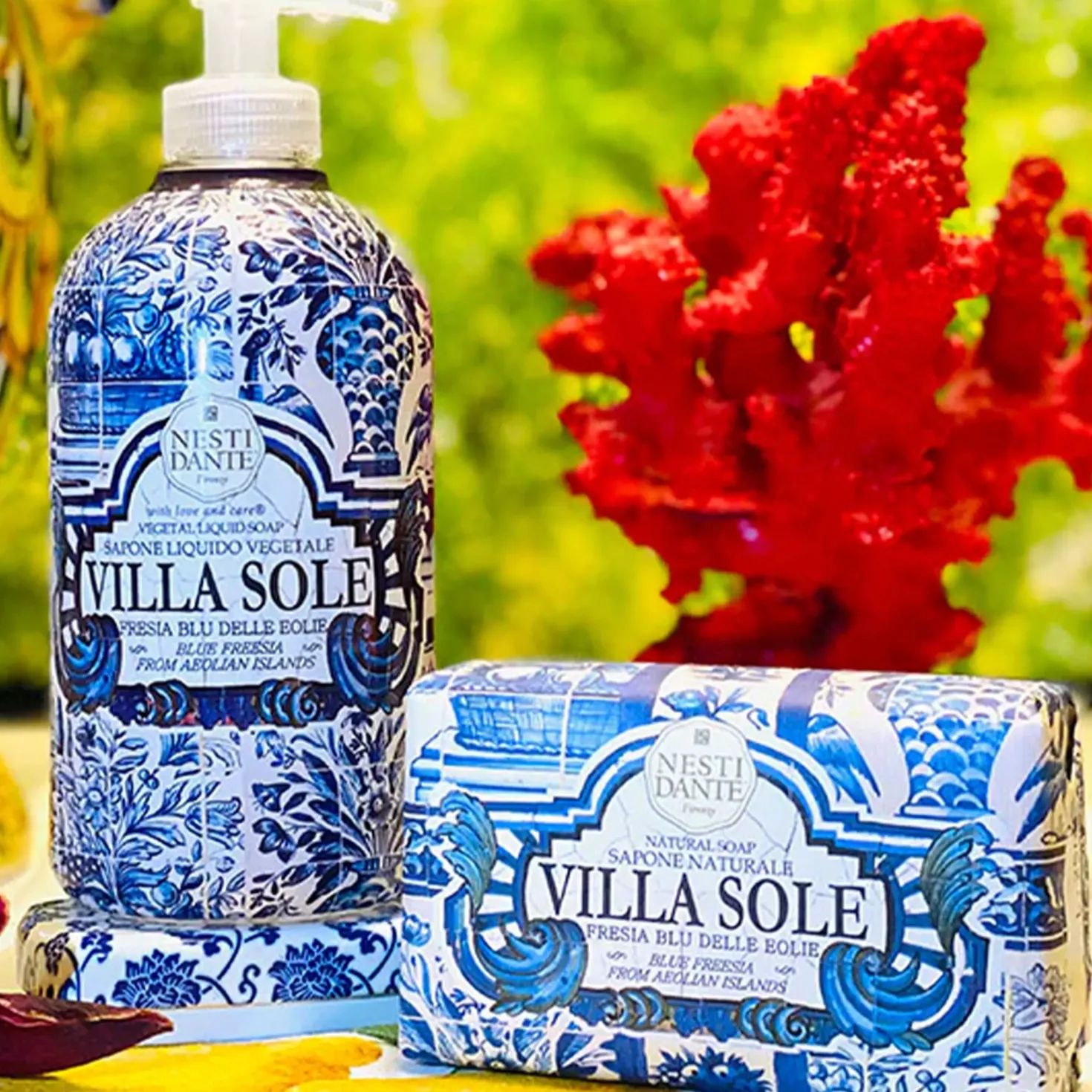 Nesti Dante Villa Sole Gel Fresia Blu Delle Eolie 500 ml