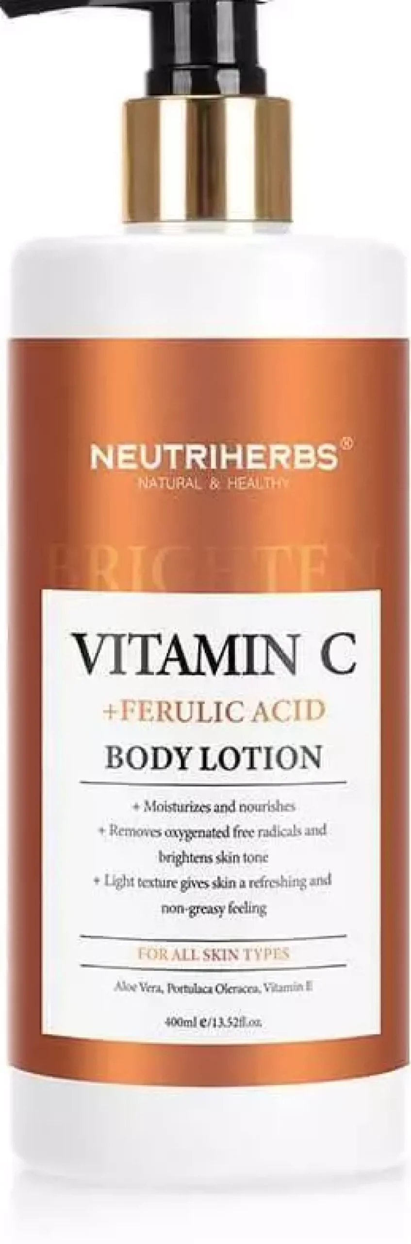 Neutriherbs Body Lotion Vitamin C, Whitening & Brightening 400 ml