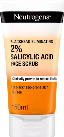 Neutrogena Blackhead Eliminating 2 % Salicylic Acid Face Scrub 150 ml