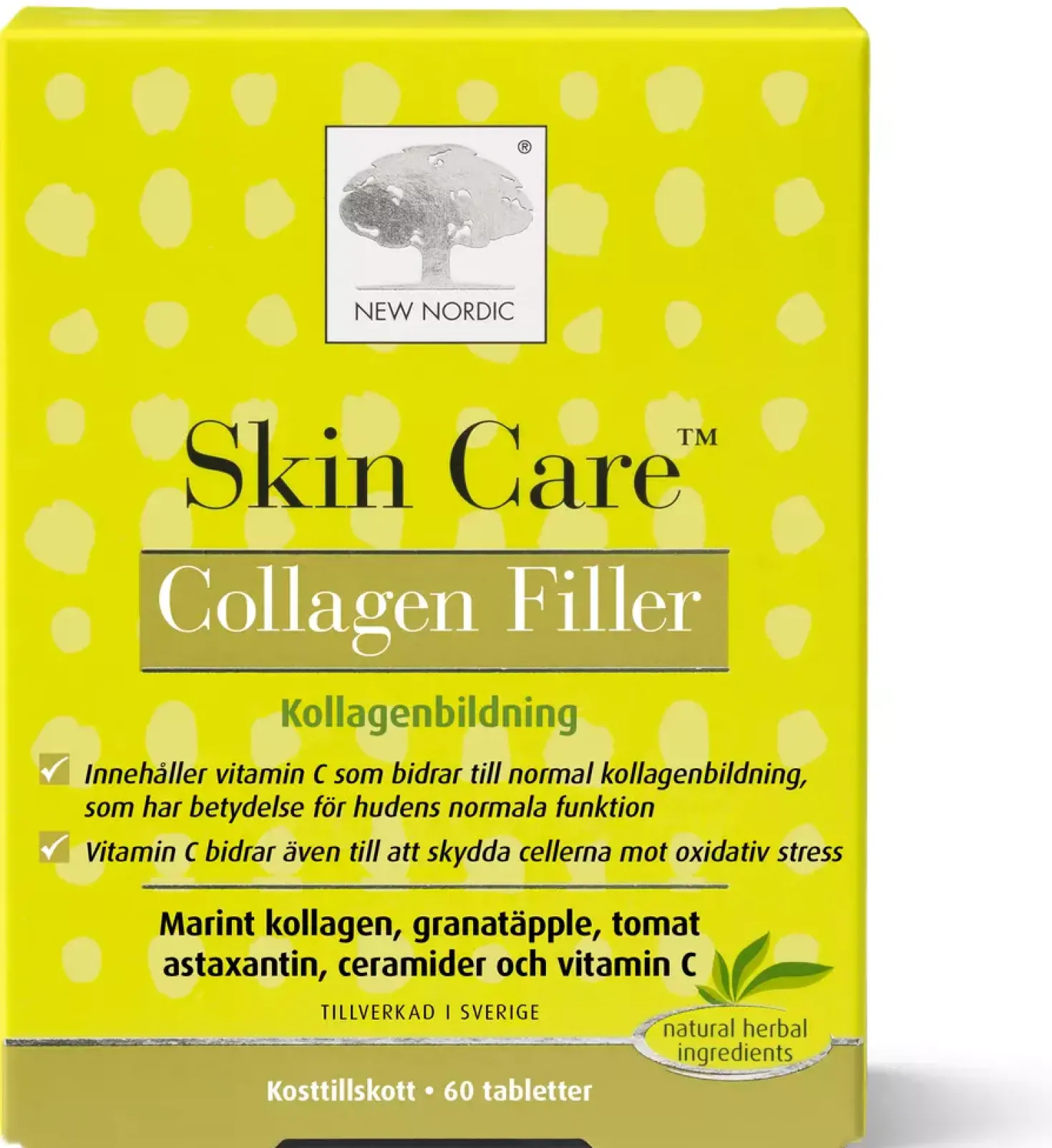 New Nordic Collagen Filler 60 stk
