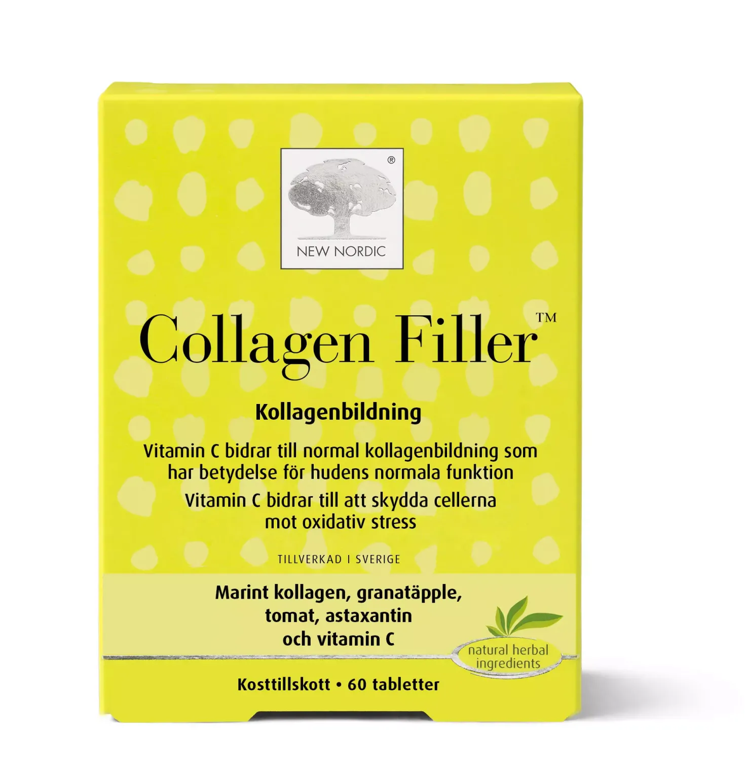 New Nordic Collagen Filler 60 stk