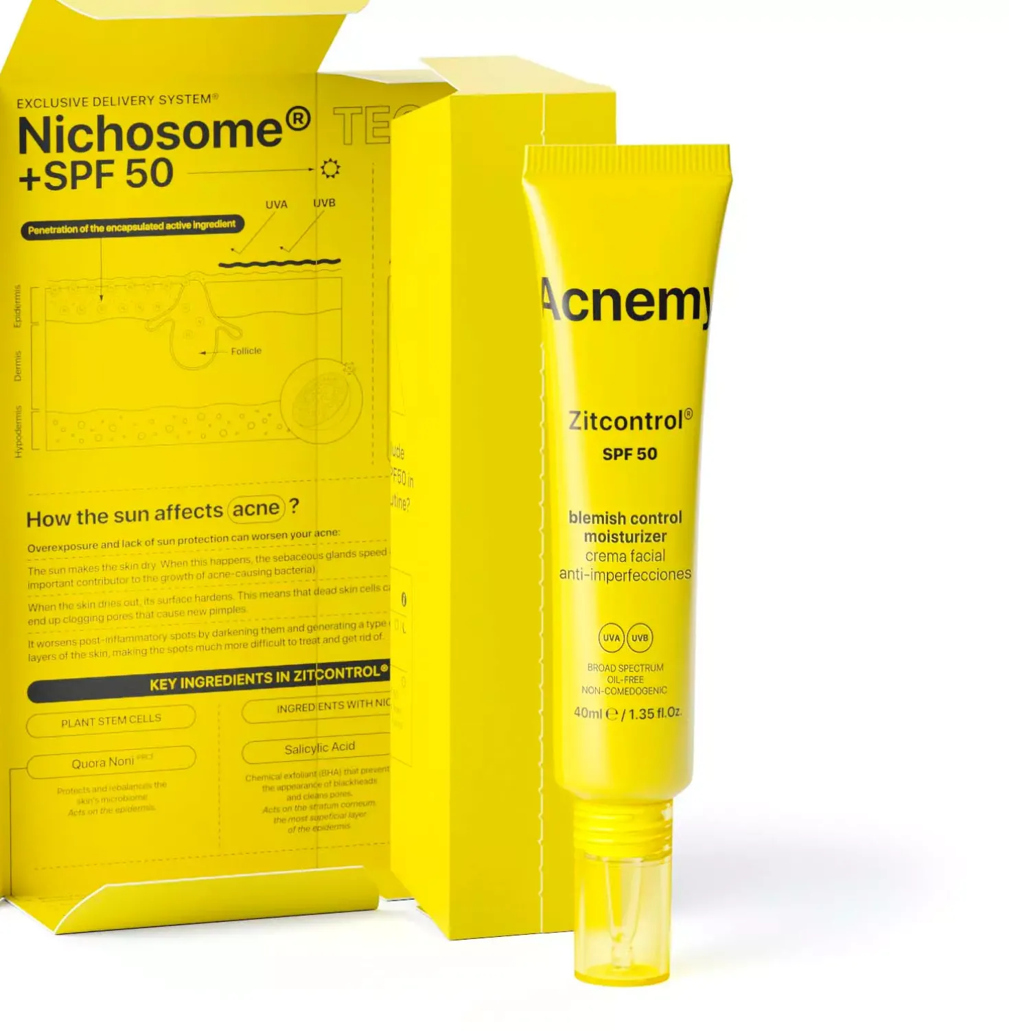 NICHE BEAUTY LABAcnemy Zitcontrol Spf51 40 ml