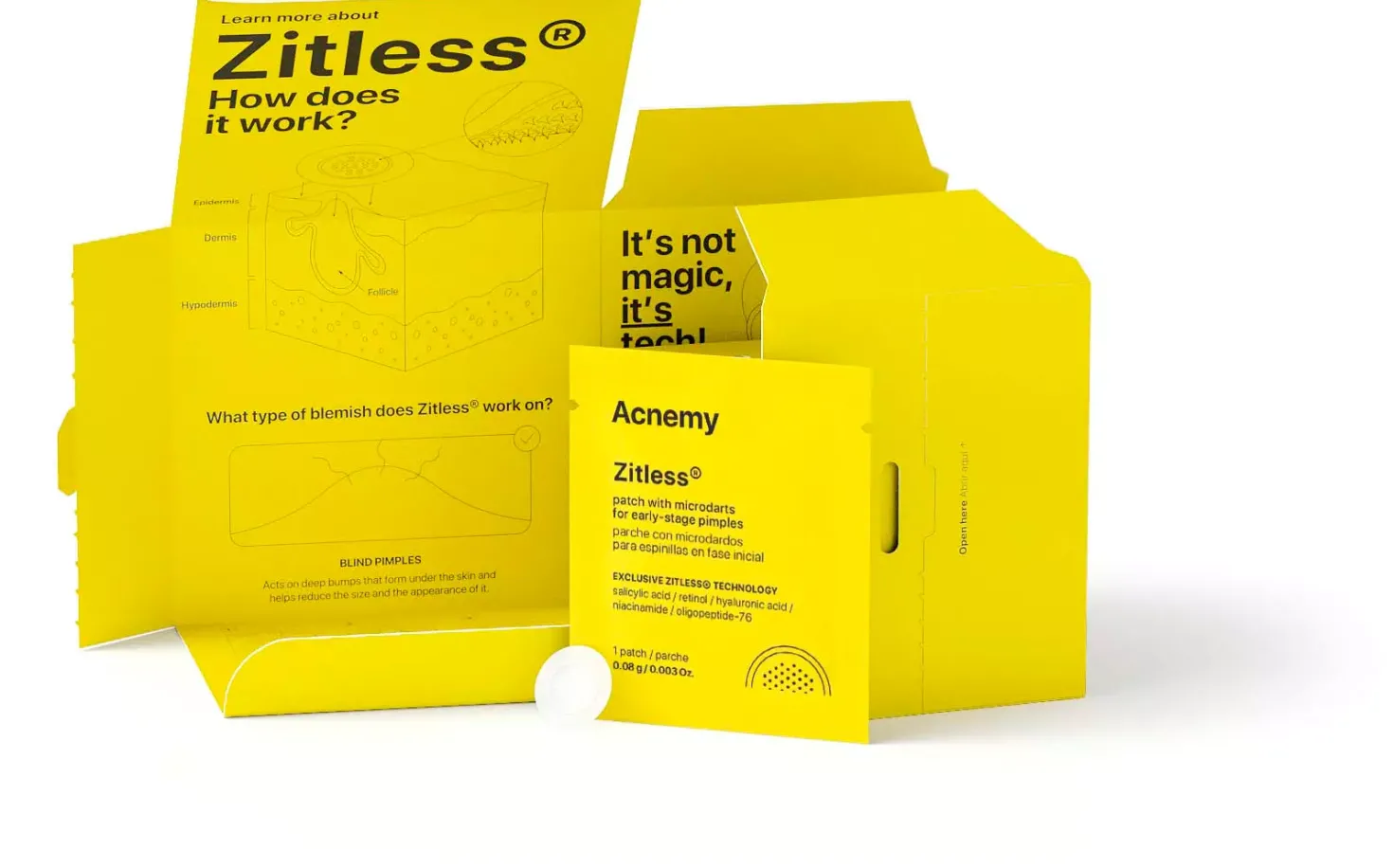NICHE BEAUTY LABAcnemy Zitless 5 x Patches