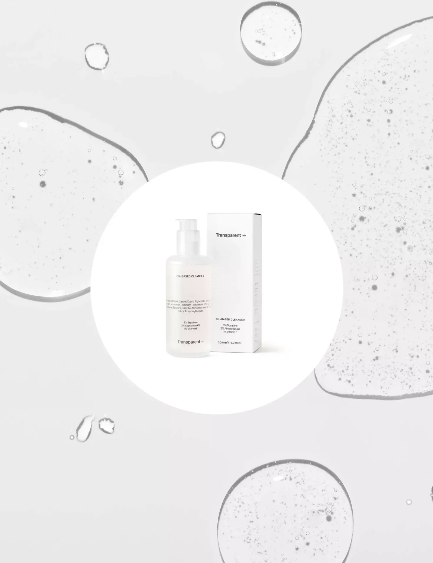 NICHE BEAUTY LABTransparent Lab Oil-Based Cleanser 200 ml