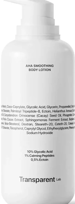 NICHE BEAUTY LABTransparent Lab AHA Smoothing Body Lotion 400 ml