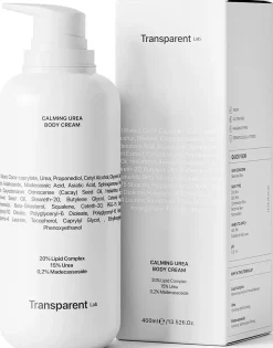 NICHE BEAUTY LABTransparent Lab Calming UREA Body Cream 400 ml