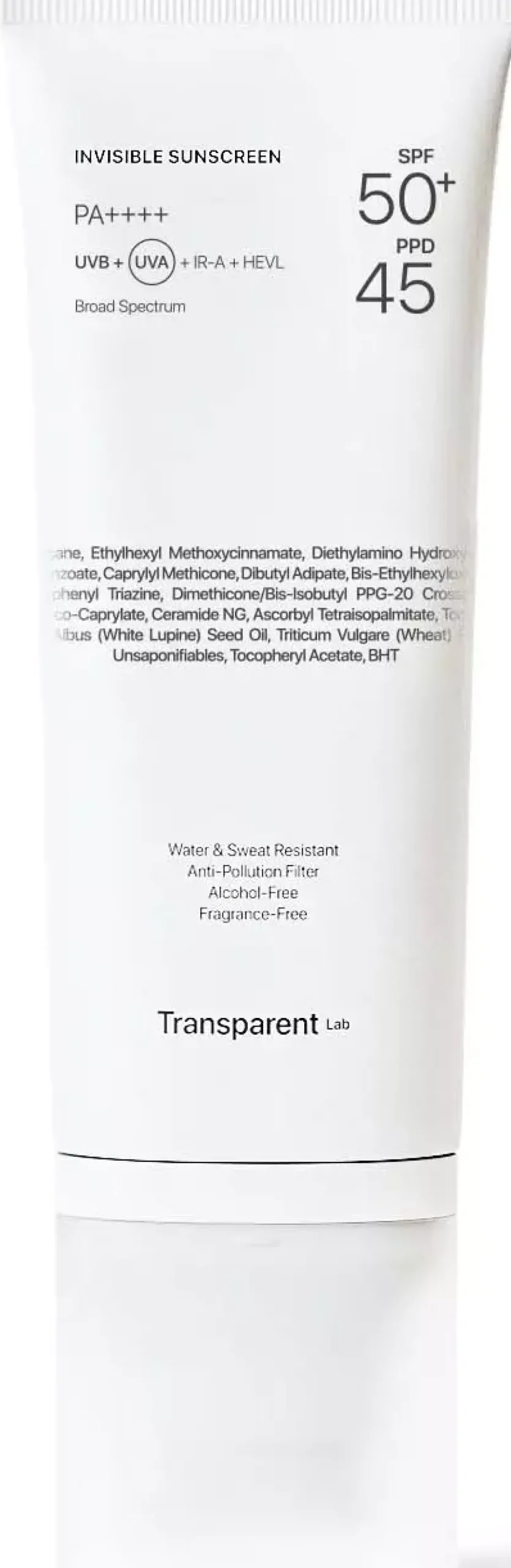 NICHE BEAUTY LABTransparent Lab Invisible Sunscreen SPF50+ 100 ml