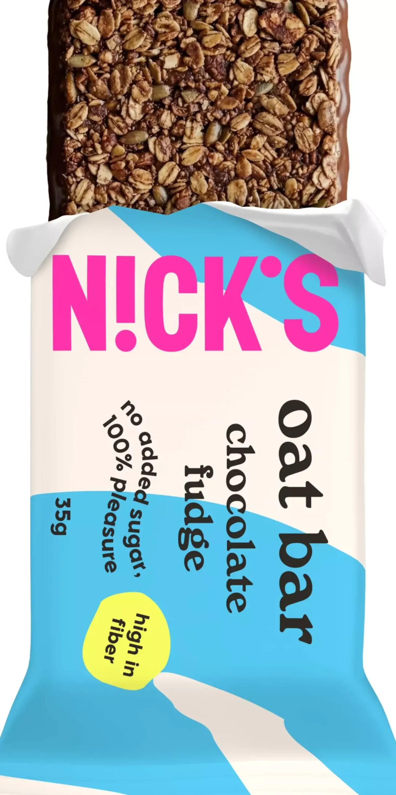 NICK'S Oat bar chocolate fudge 35 g