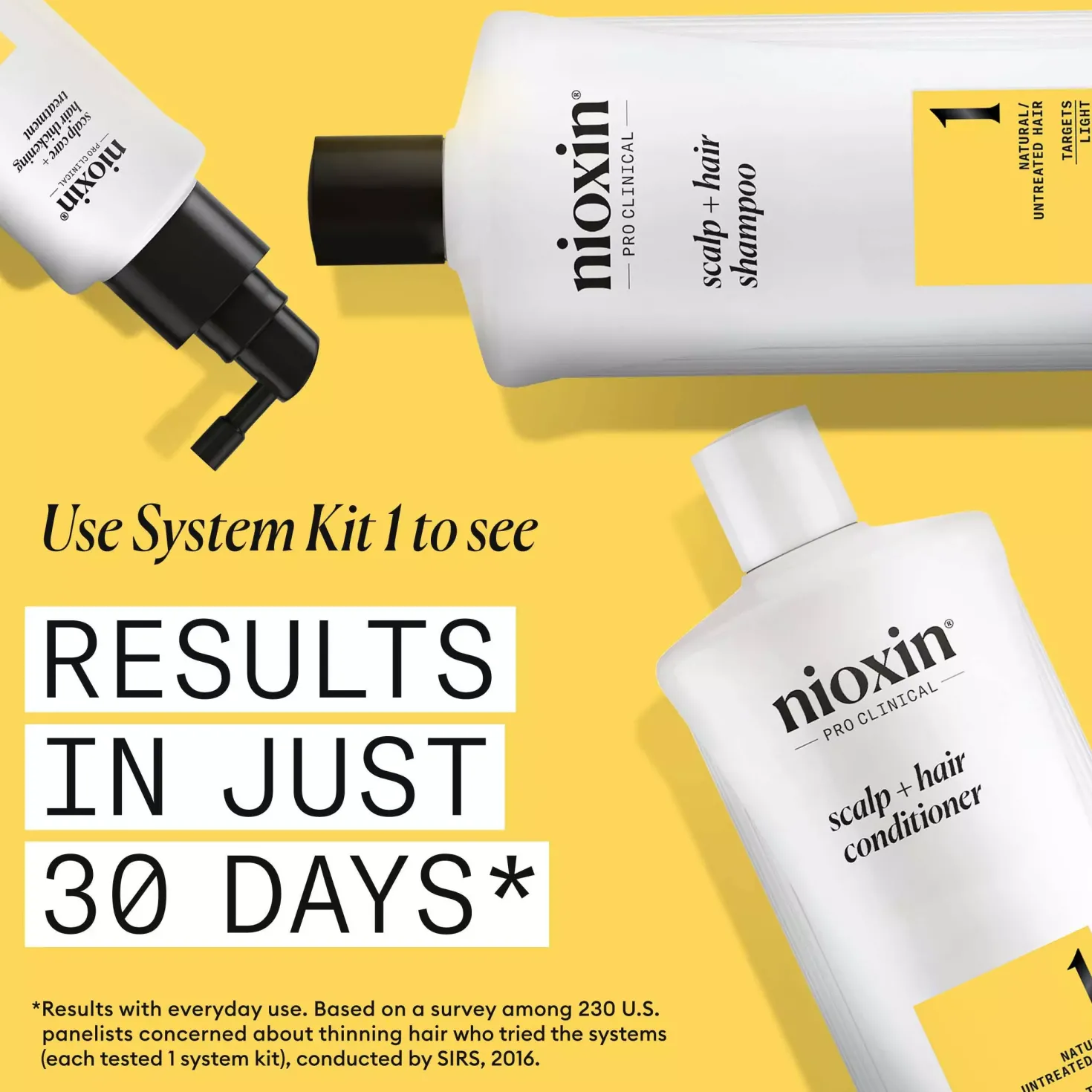 NioxinSystem 1 Shampoo for Thinning Hair 300 ml