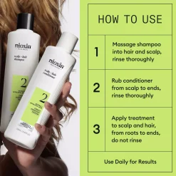 NioxinSystem 2 Trial Kit for Thinning Hair