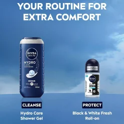 NIVEA Antiperspirant Deo Black & White Fresh Roll On 50 ml
