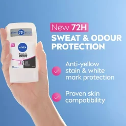 NIVEA Black & White Anti-Perspirant Stick 50 ml