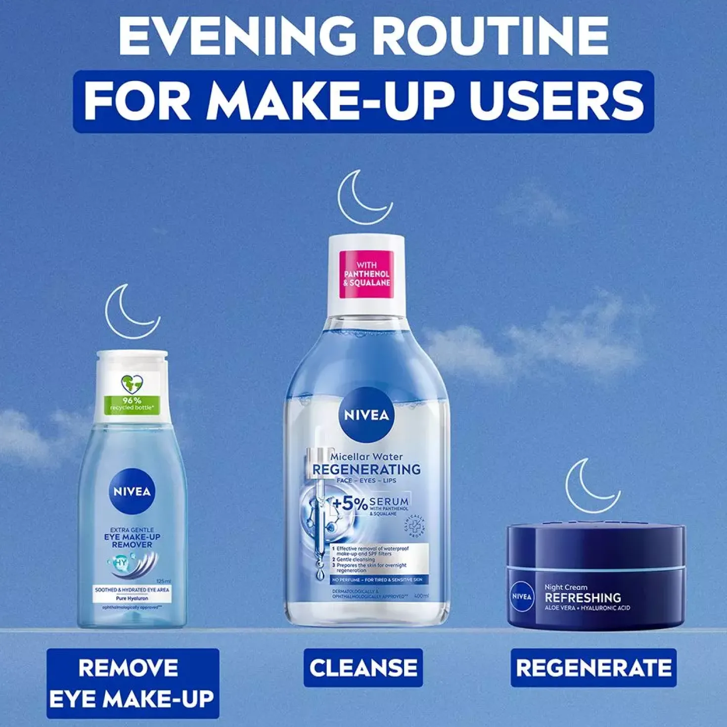 NIVEA Extra Gentle Eye Make-up Remover 125 ml