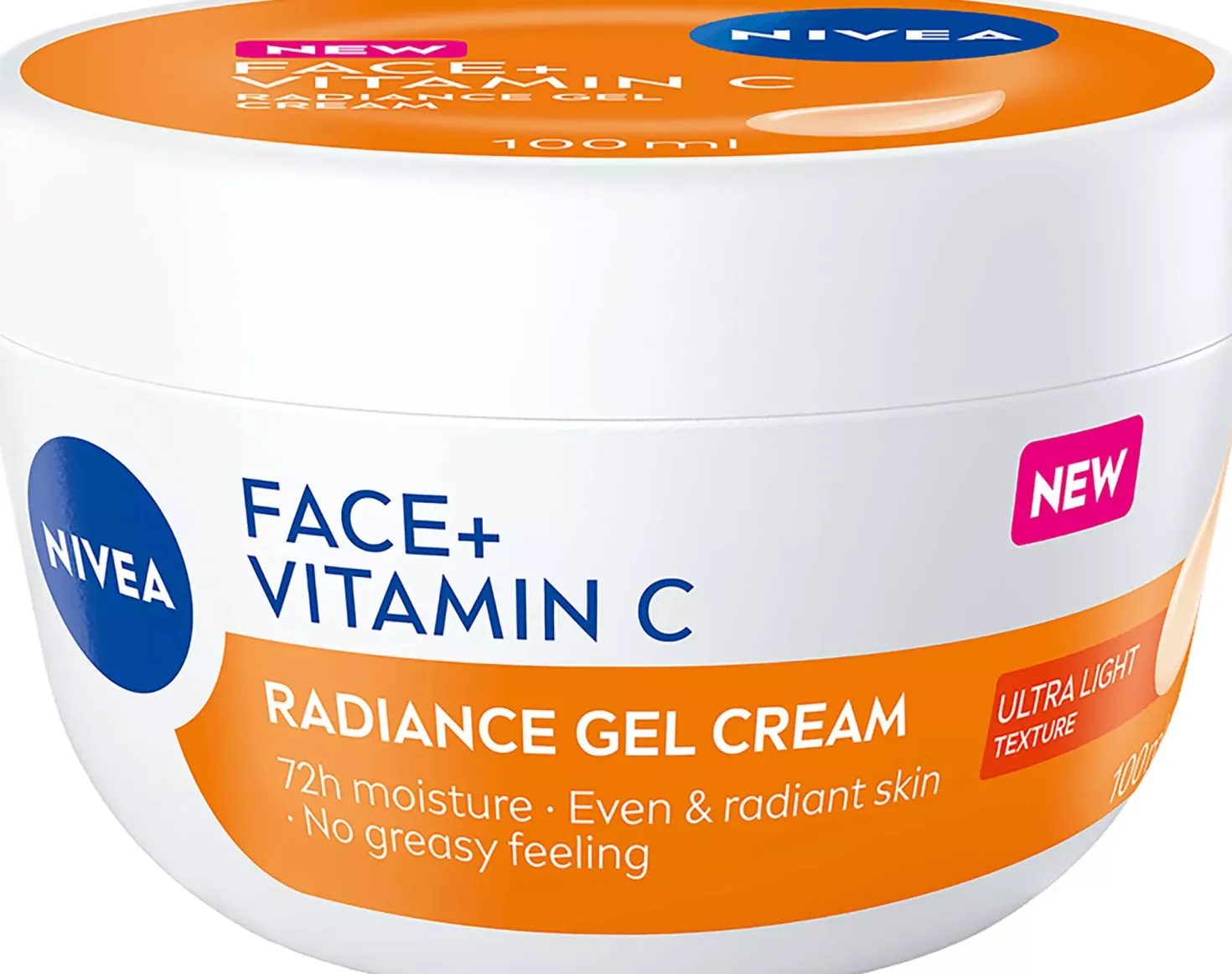 NIVEA FACE+ Vitamin C Radiance Gel Cream 100 ml