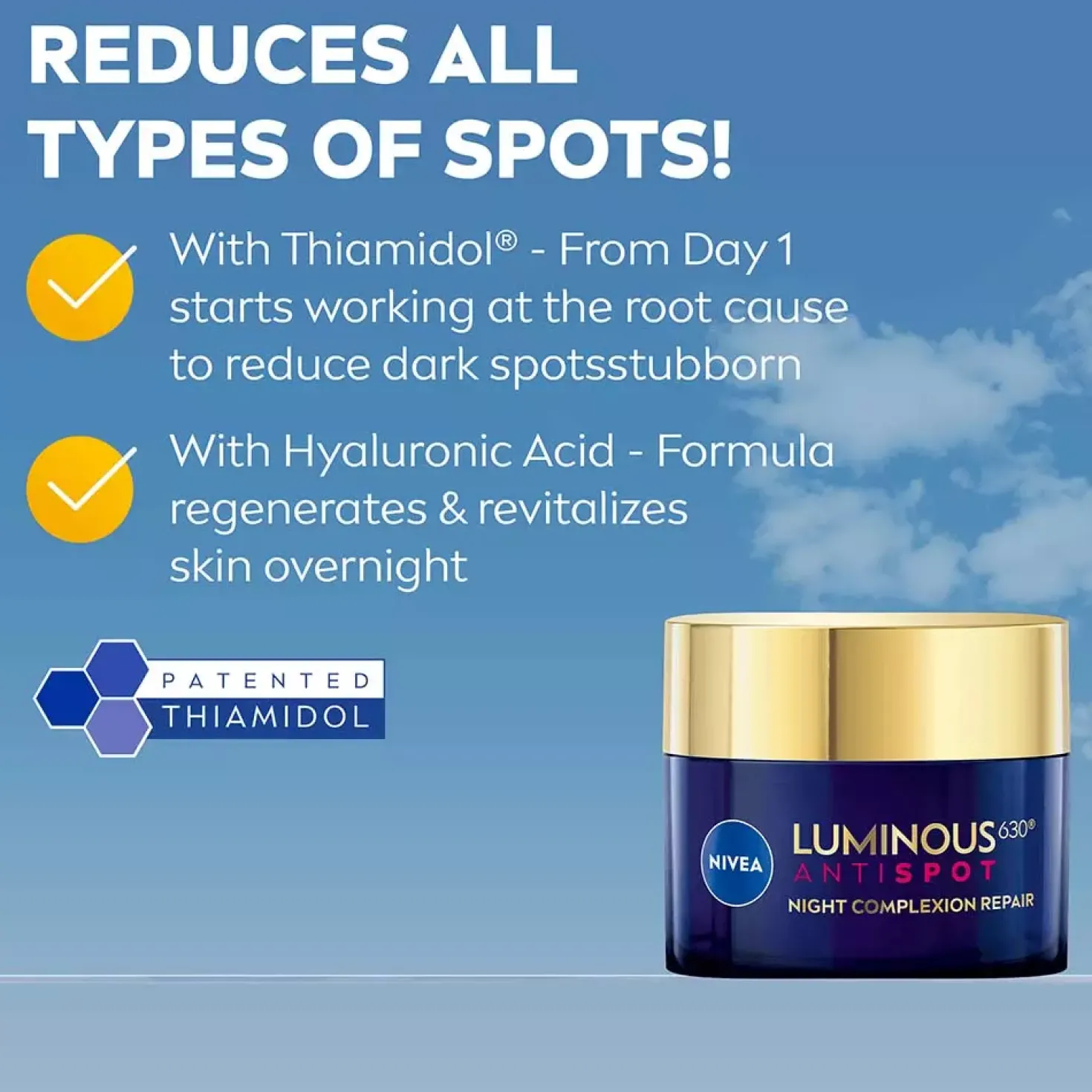 NIVEALuminous630 Anti Dark-Spot Night Cream 50 ml