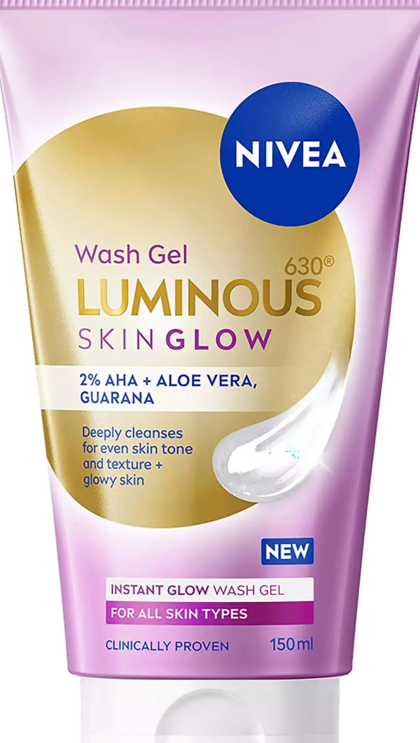 NIVEA Luminous Skin Glow Wash Gel 150 ml