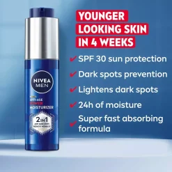 NIVEAMEN Anti-Age Power 2in1 Moisturiser SPF30 50 ml