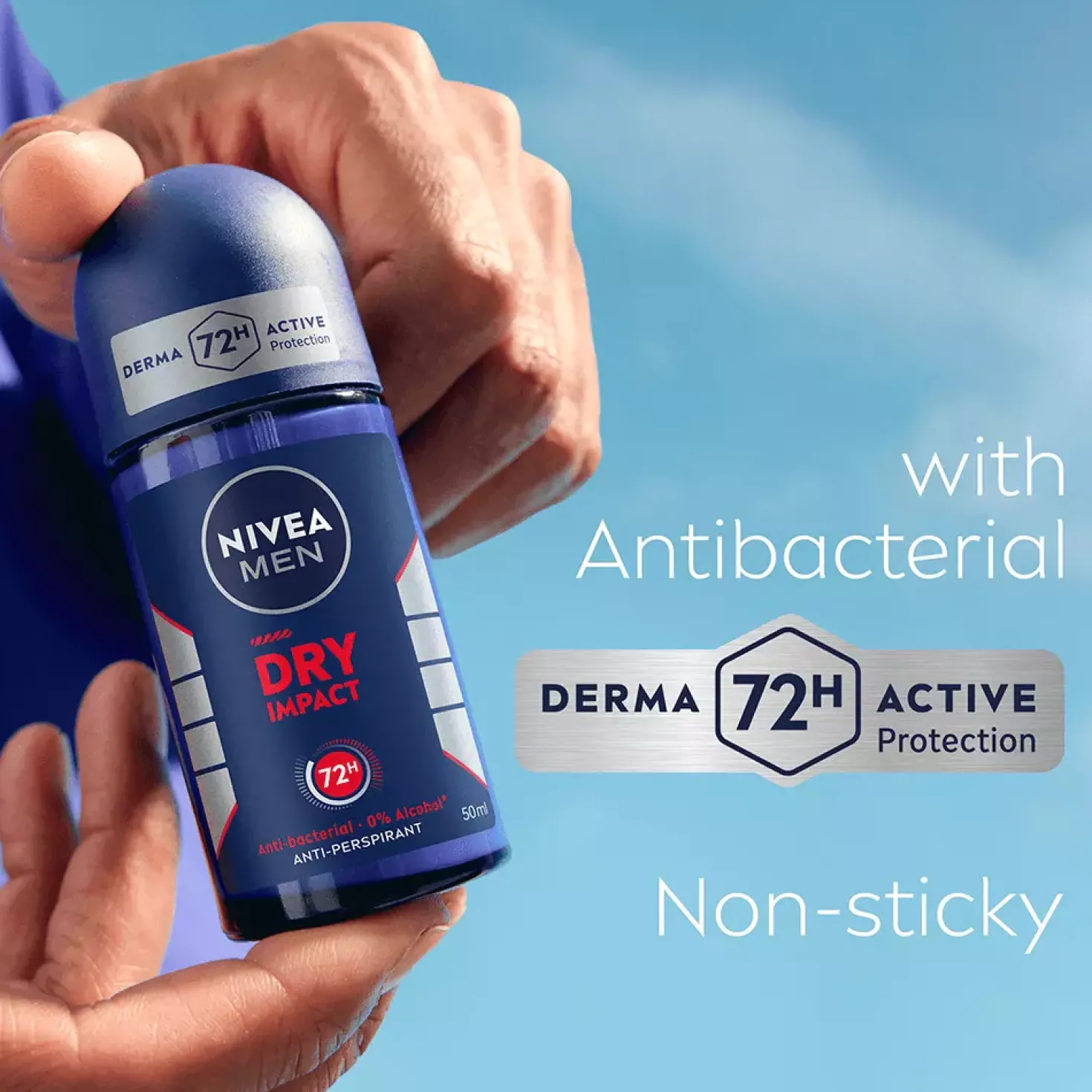 NIVEAMEN Dry Impact Roll On Mini 25 ml
