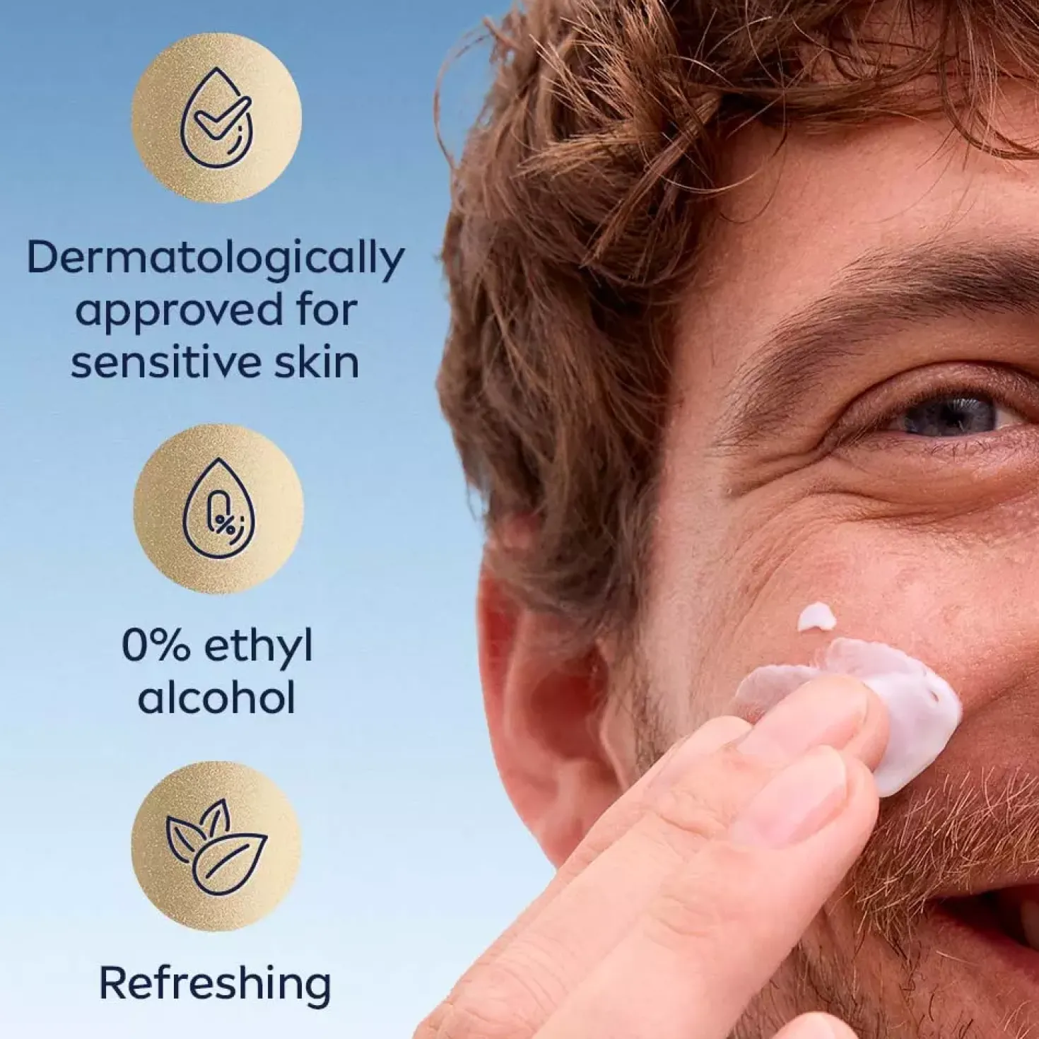 NIVEAMEN Face Gel For Skin & Stubble 50 ml