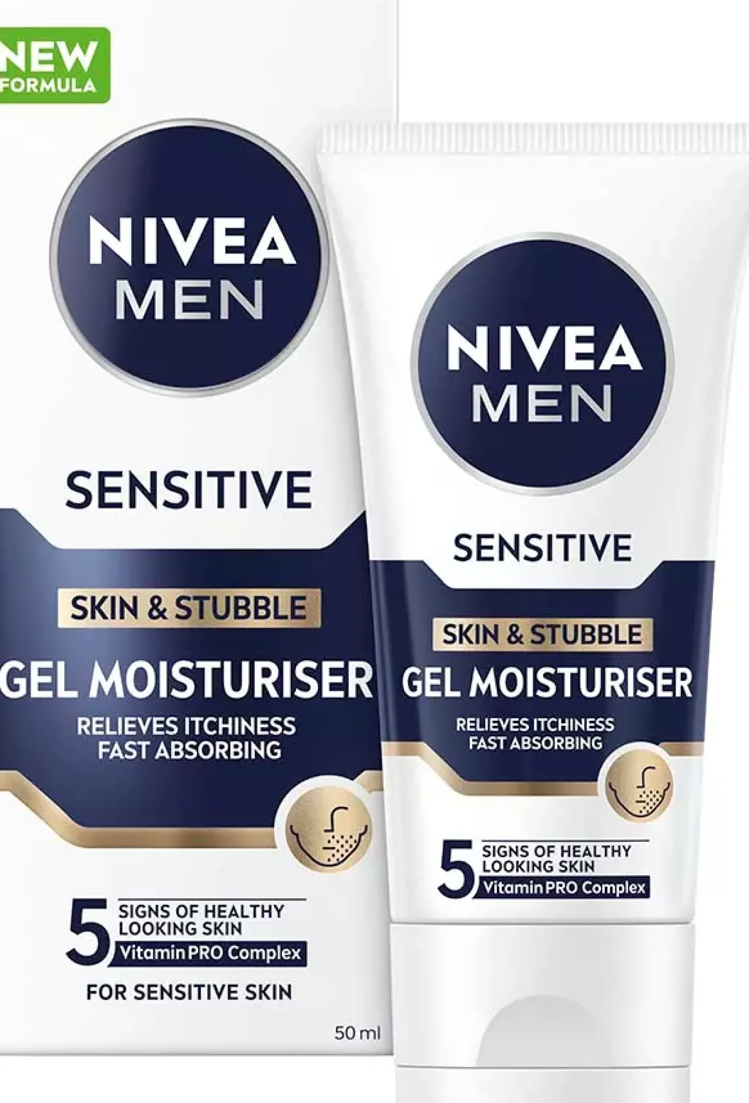 NIVEAMEN Face Gel For Skin & Stubble 50 ml