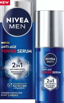 NIVEAMEN Luminous Anti-Age Power 2in1 Serum 30 ml
