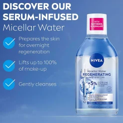 NIVEA Micellar Water Regenerating +5% serum 400 ml