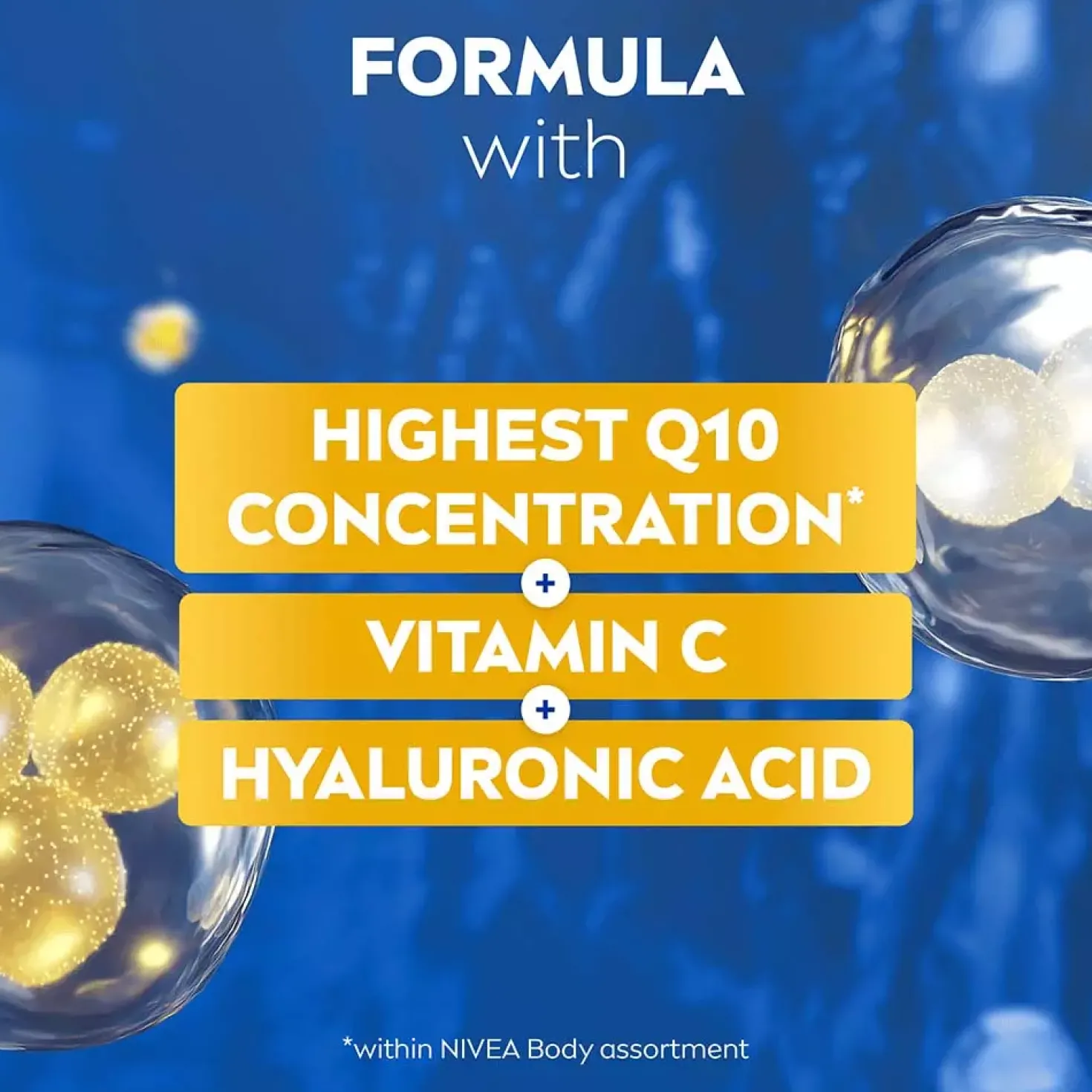 NIVEAQ10 Body Serum Lotion Firming Energizing 200 ml
