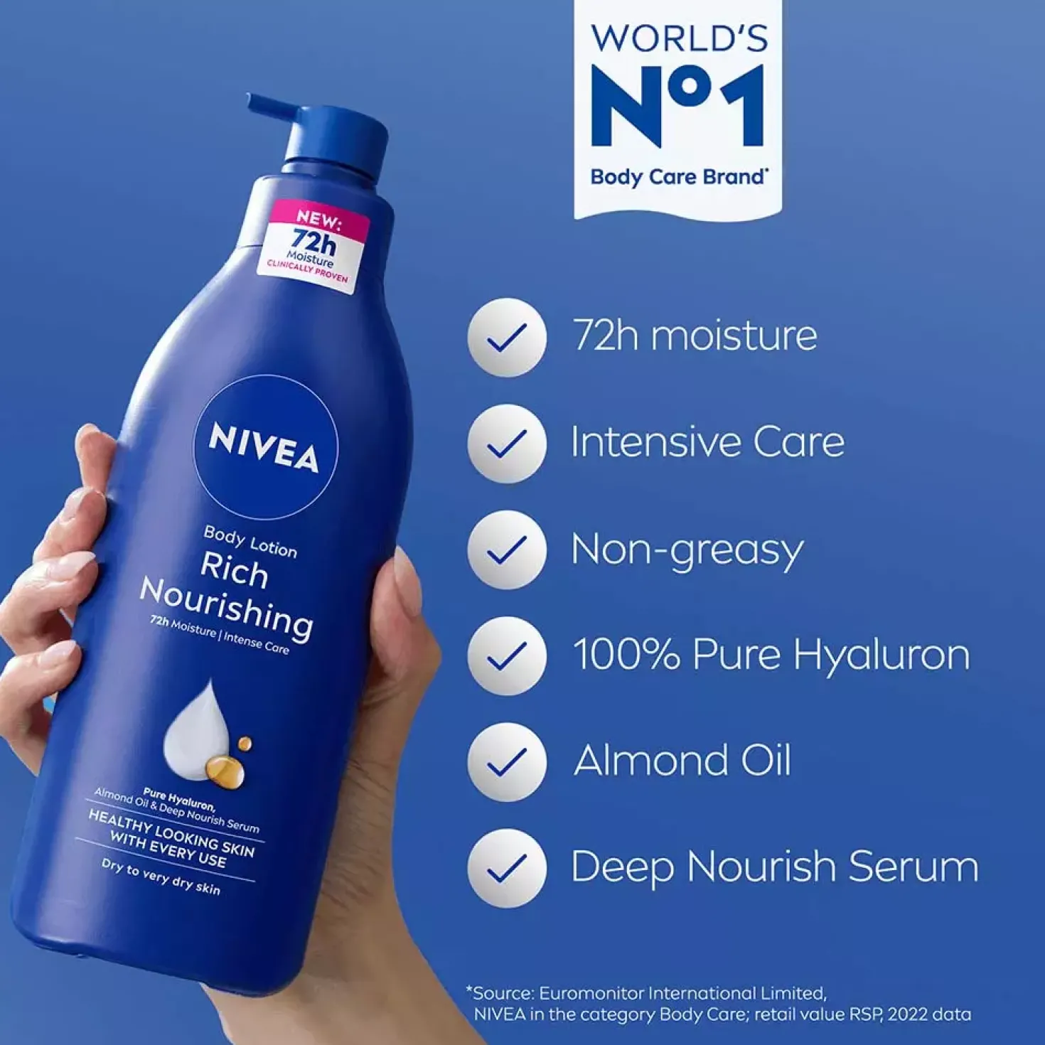 NIVEA Rich Nourishing Body Lotion 75 ml