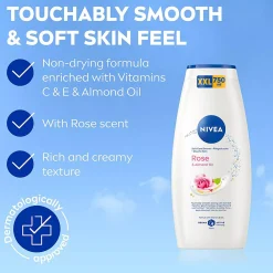 NIVEA Rose & Almond Oil 750 ml