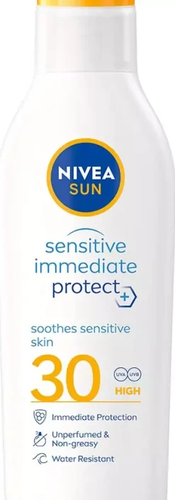 NIVEASUN Immediate Protect Soothing Sun Lotion SPF30 200 ml