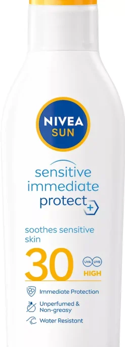 NIVEASUN Immediate Protect Soothing Sun Lotion SPF30 200 ml