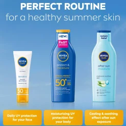 NIVEASUN Protect & Moisture Sun Lotion SPF 50+ 200 ml