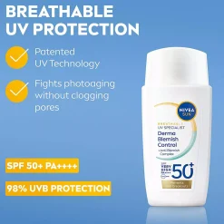 NIVEASUN UV Face Specialist Derma Skin Clear SPF50+ 40 ml