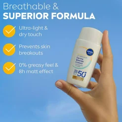 NIVEASUN UV Face Specialist Derma Skin Clear SPF50+ 40 ml