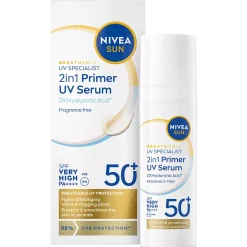 NIVEASUN UV Face specialist 2in1 Primer Daily UV Serum SPF 50 + 30 ml