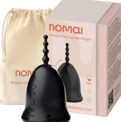Nomai Menstrual Cup Light Black