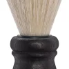 NOMALFRED Shaving Brush Natural Bristle Black Ash