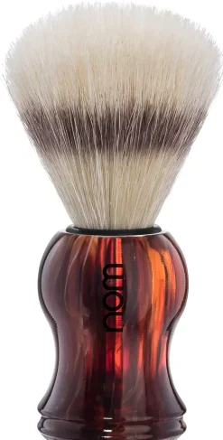 NOMGUSTAV Shaving Brush Pure Bristle Havanna