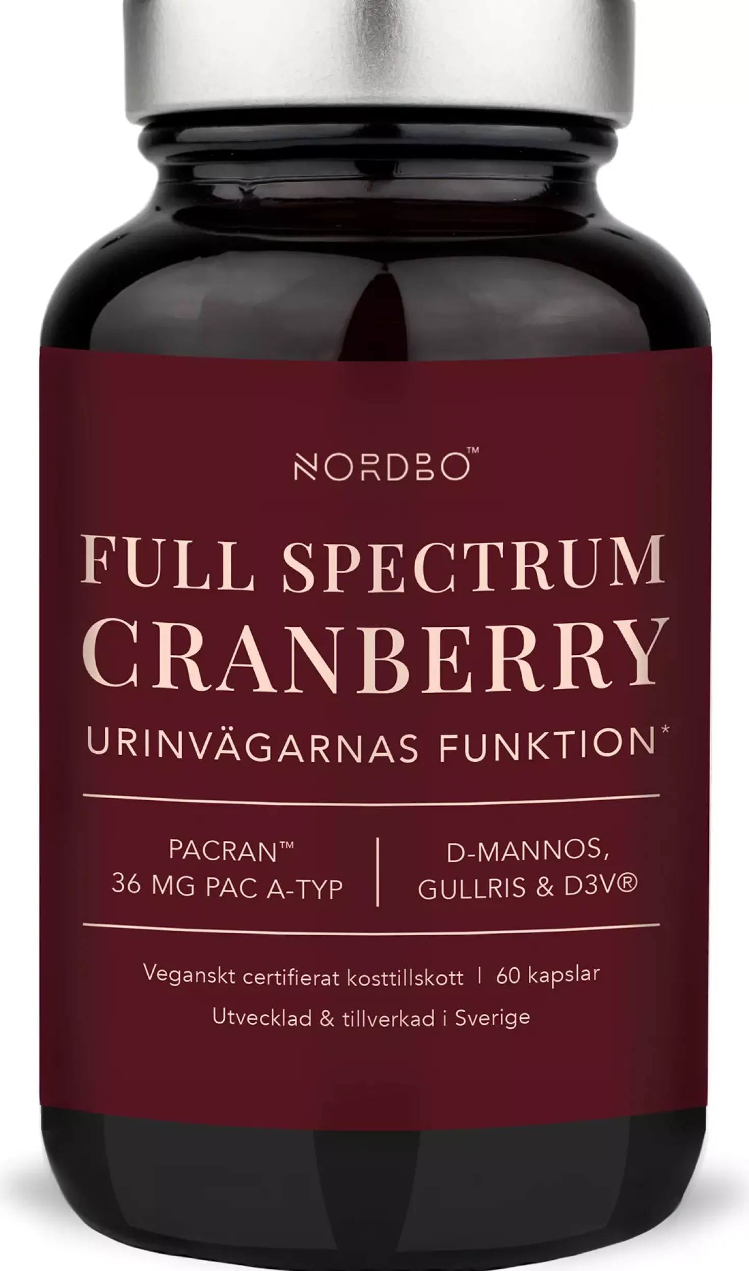Nordbo Full Spectrum Cranberry 60 stk