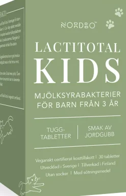 Nordbo LactiTotal Kids 30 stk