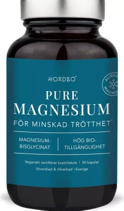 Nordbo Pure Magnesium, 180 kap 180 stk