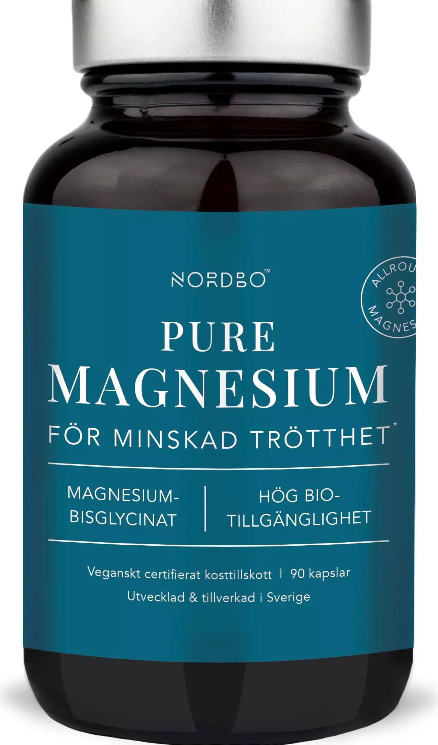 Nordbo Pure Magnesium 90 kap 90 stk