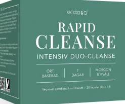 Nordbo Rapid Cleanse 28 kap