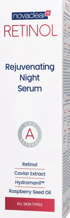 Novaclear Retinol Rejuvenating Night Serum 30 ml