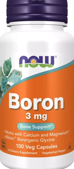 NOW Boron 3Mg 100 stk