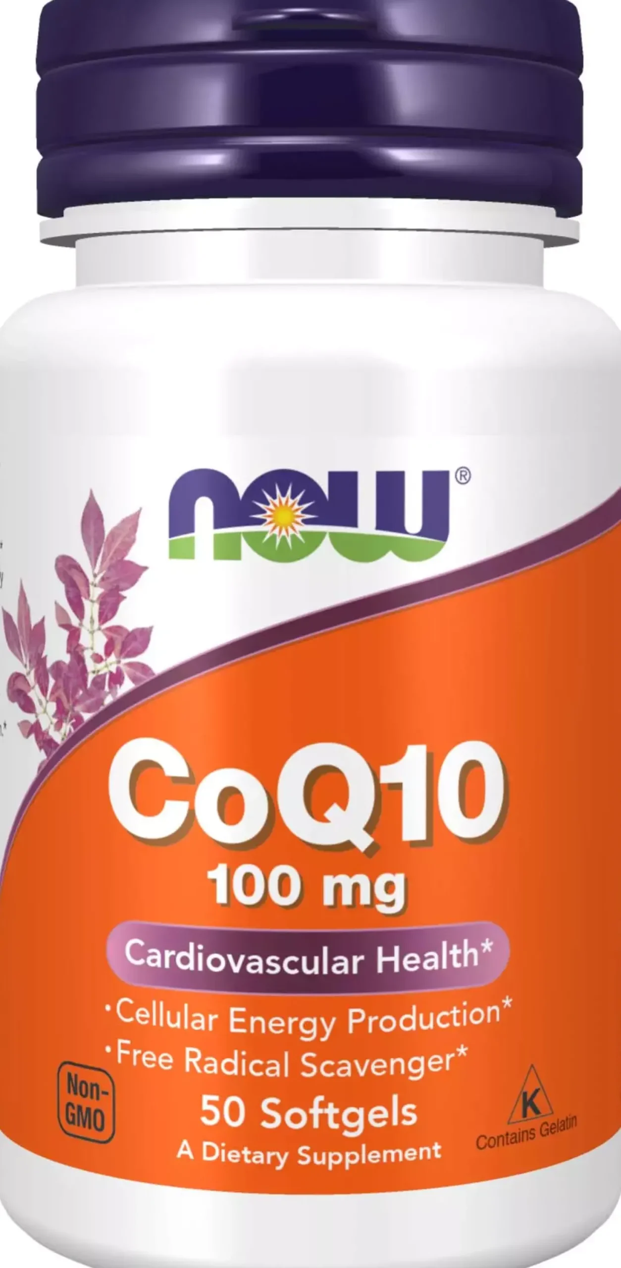 NOW Coq10 100 Mg 50 stk