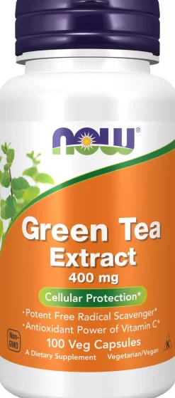 NOW Green Tea Extract 400 mg 100 stk