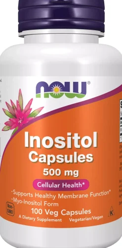 NOW Inositol 500Mg 100 stk
