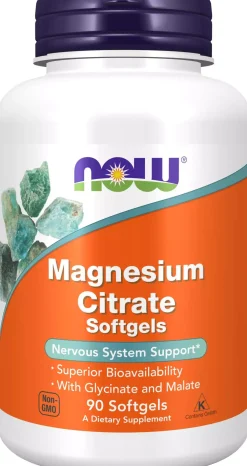 NOW Magnesium Citrate 134Mg 90 stk