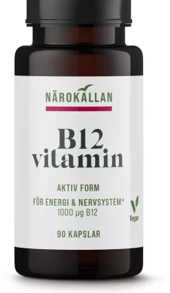 Närokällan B12 1000 mcg 90 stk